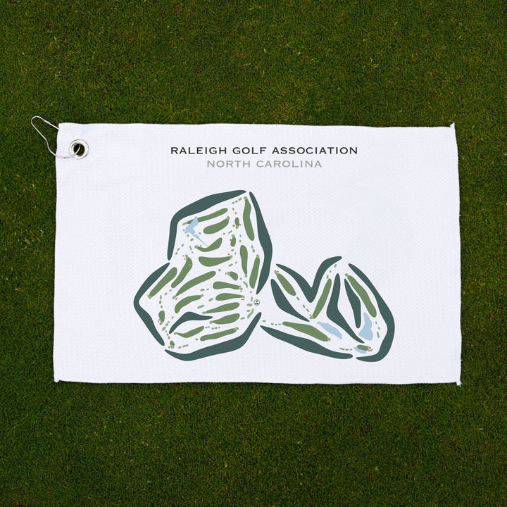 Raleigh Golf Association, North Carolina - Printed Golf Courses