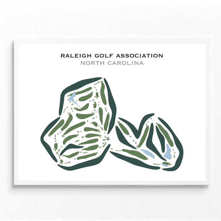 Raleigh Golf Association, North Carolina - Printed Golf Courses