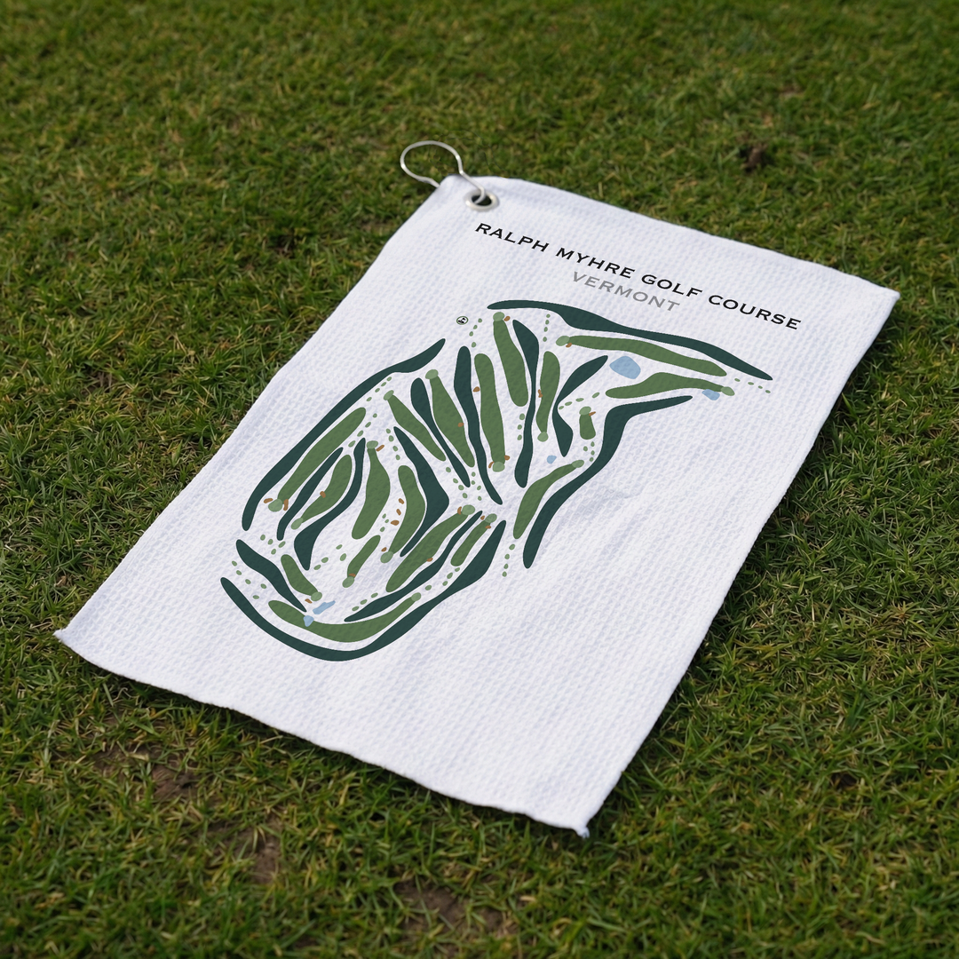 Ralph Myhre Golf Course, Vermont - Printed Golf Courses