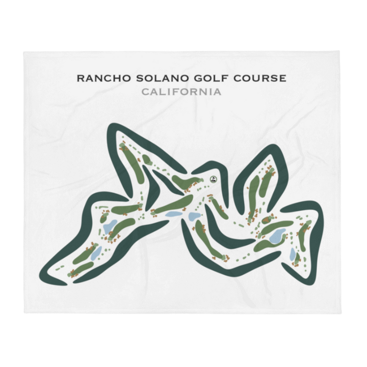 Rancho Solano Golf Course, California - Printed Golf Courses