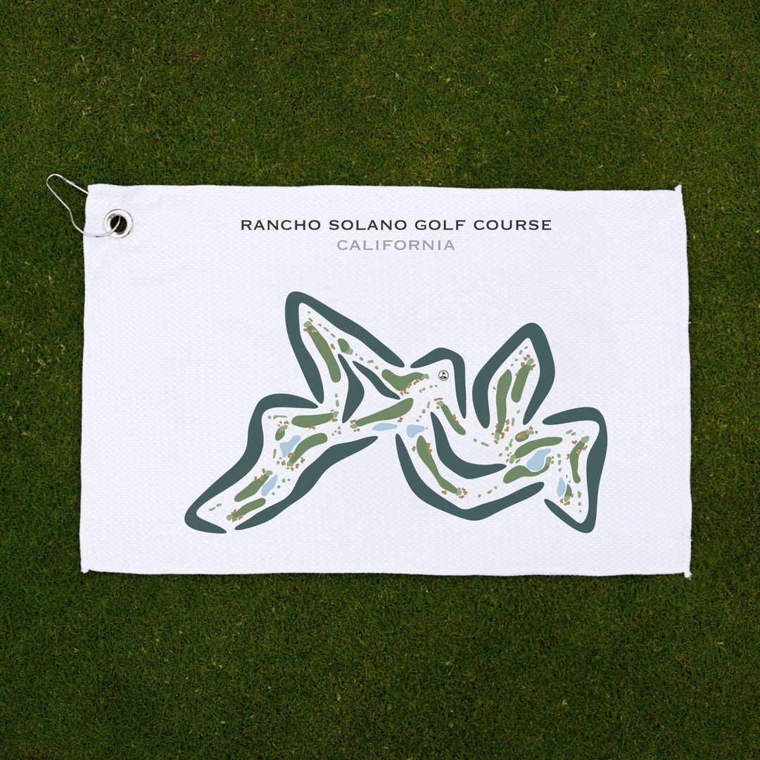 Rancho Solano Golf Course, California - Printed Golf Courses