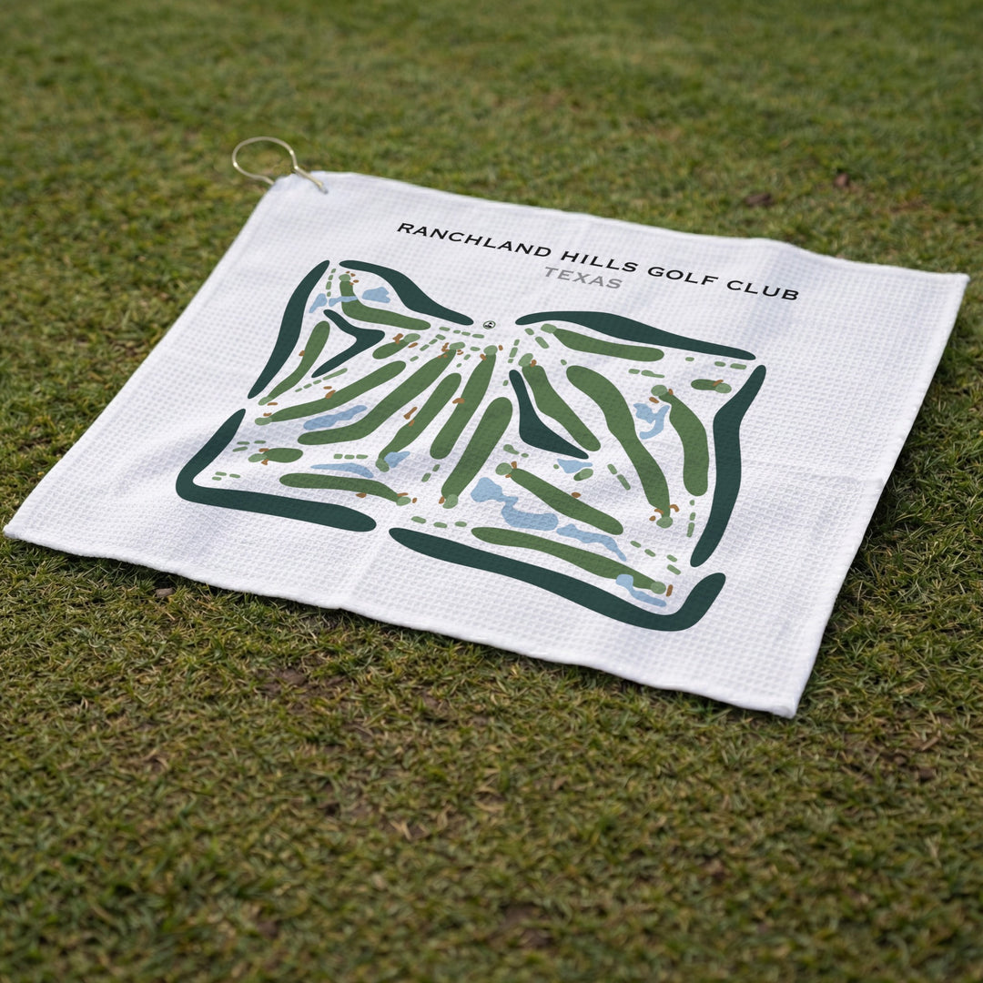 Ranchland Hills Golf Club, Texas - Printed Golf Courses