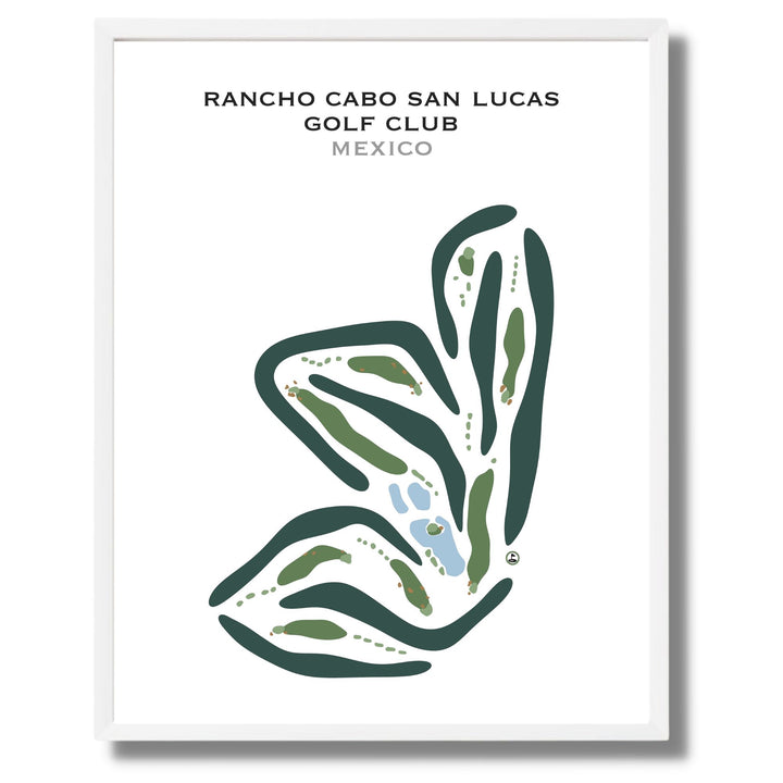 Rancho San Lucas Golf Club, Mexico - Printed Golf Courses