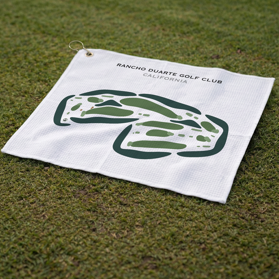 Rancho Duarte Golf Club, California - Printed Golf Courses