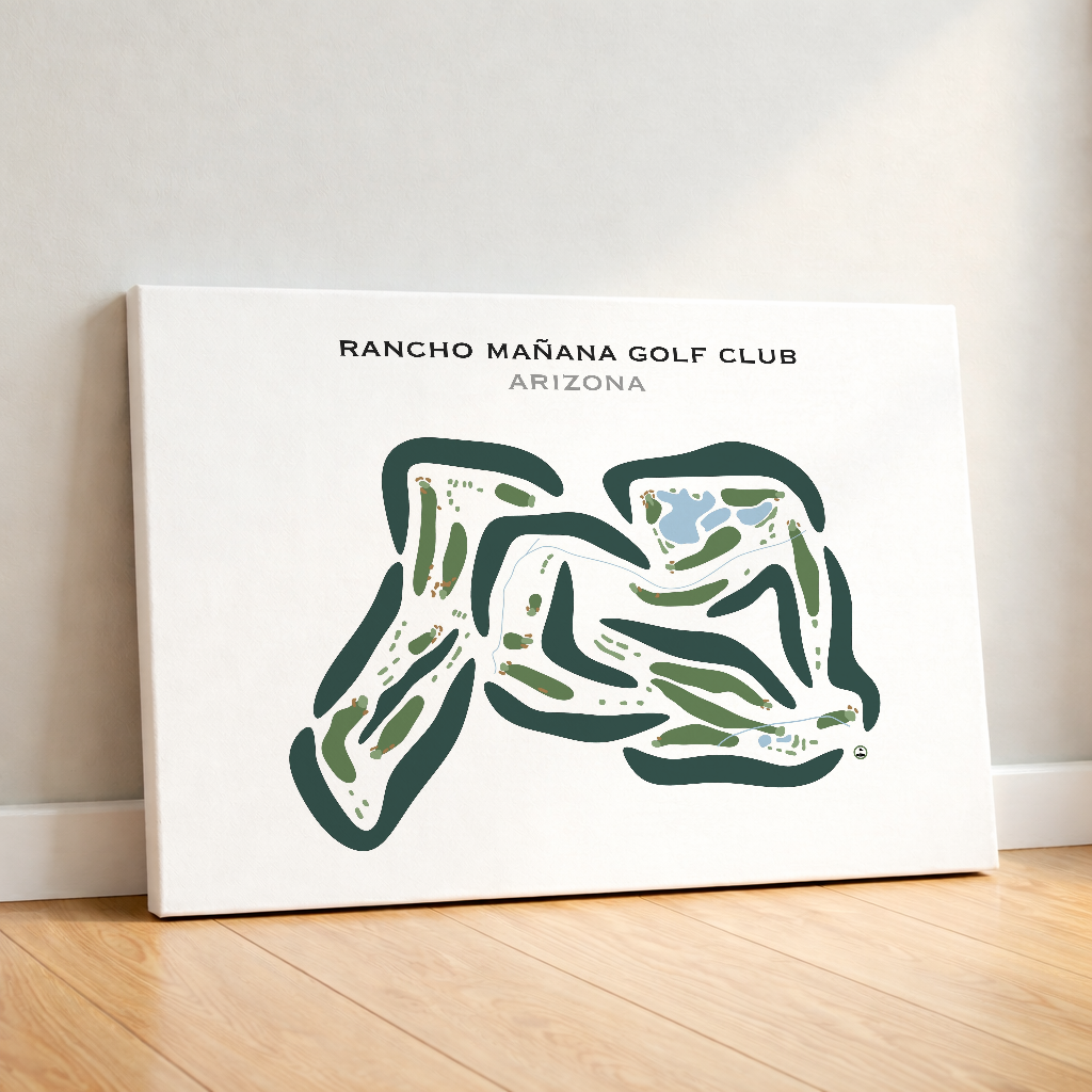 Rancho Mañana Golf Club, Arizona - Printed Golf Courses
