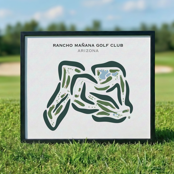 Rancho Mañana Golf Club, Arizona - Printed Golf Courses