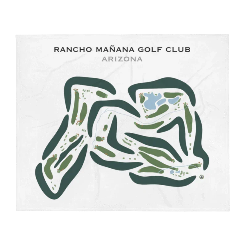 Rancho Mañana Golf Club, Arizona - Printed Golf Courses