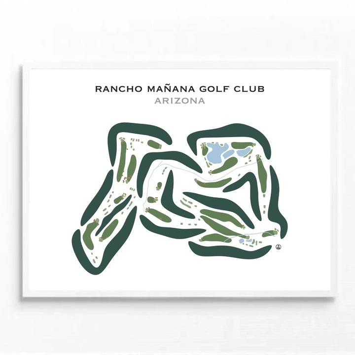 Rancho Mañana Golf Club, Arizona - Printed Golf Courses