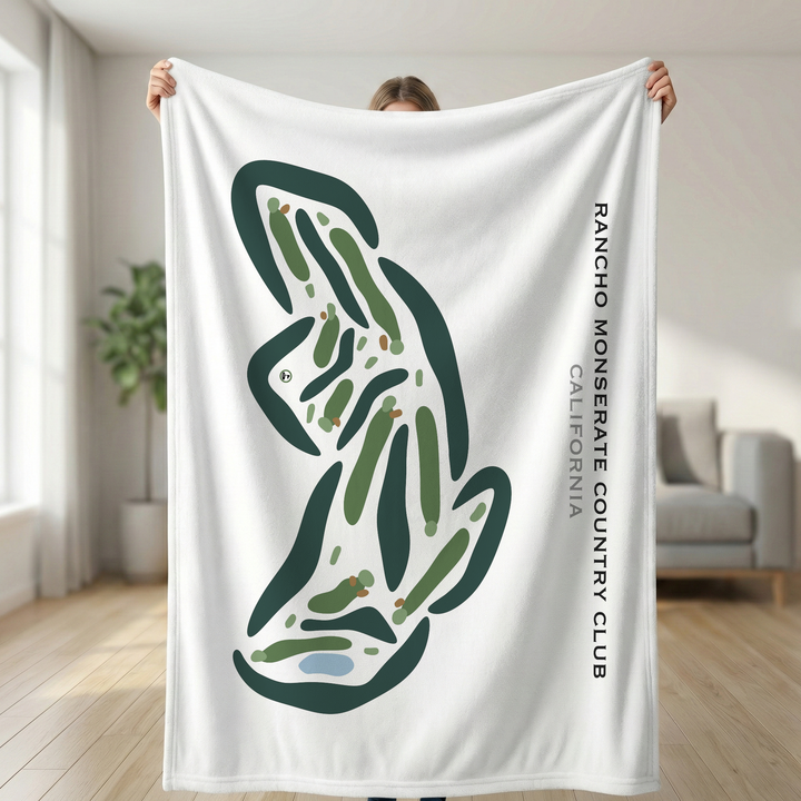 Rancho Monserate Country Club, California - Printed Golf Courses