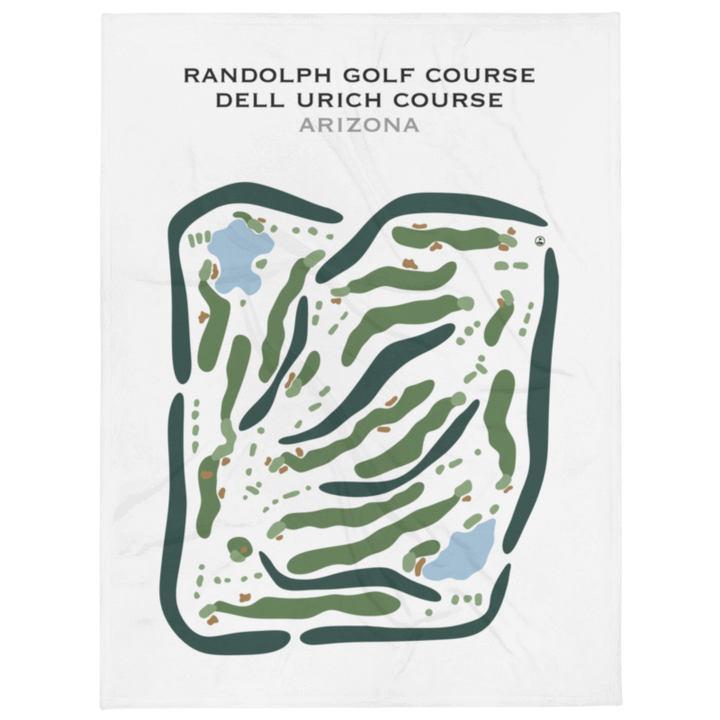 Randolph Golf Course Dell Urich Course, Arizona - Printed Golf Courses