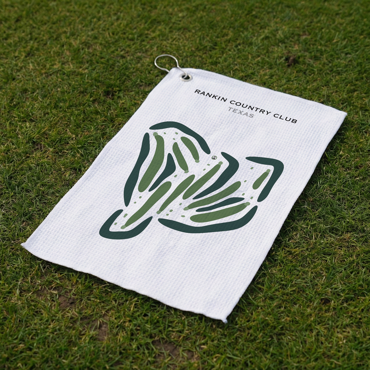 Rankin Country Club, Texas - Printed Golf Courses