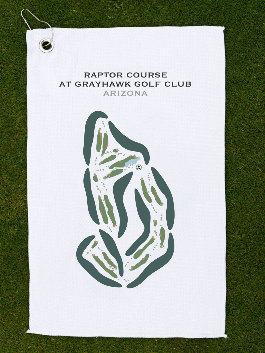 Raptor Course at Grayhawk Golf Club, Arizona - Printed Golf Courses