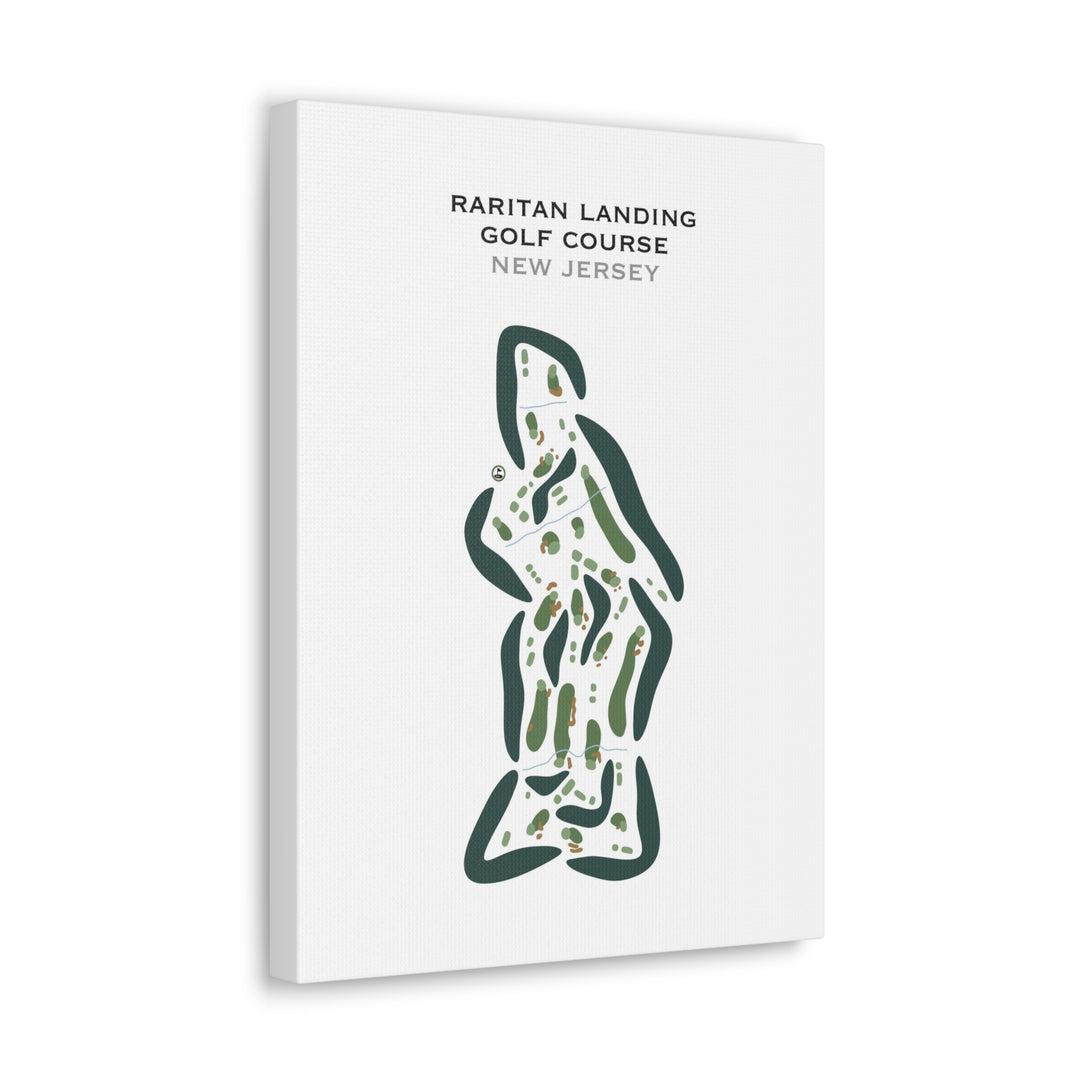 Raritan Landing Golf Course, New Jersey - Printed Golf Courses