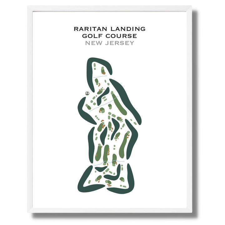 Raritan Landing Golf Course, New Jersey - Printed Golf Courses