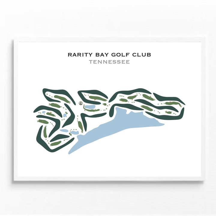 Rarity Bay Golf Club, Tennessee - Printed Golf Courses