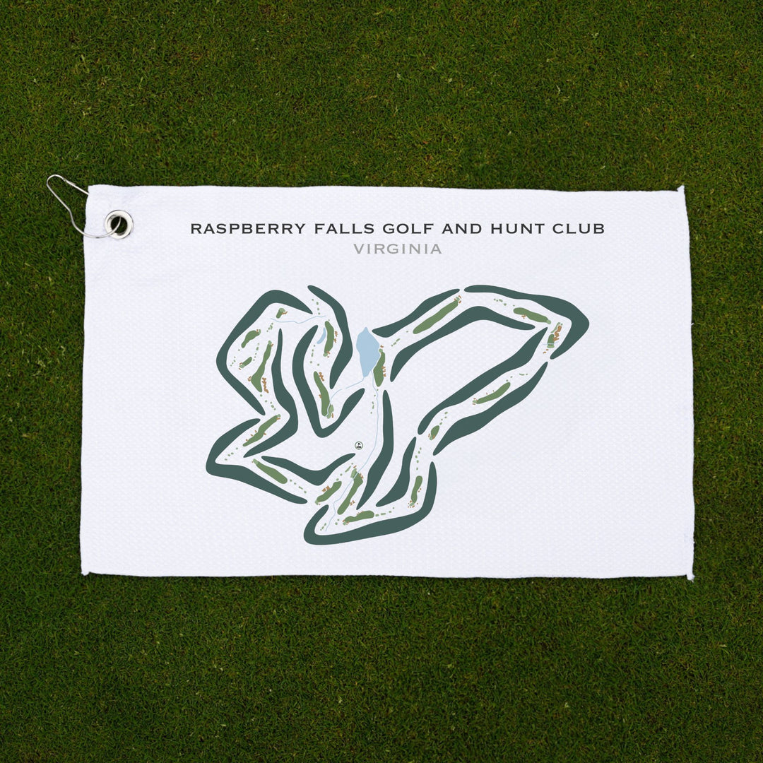 Raspberry Falls Golf & Hunt Club, Virginia - Printed Golf Courses