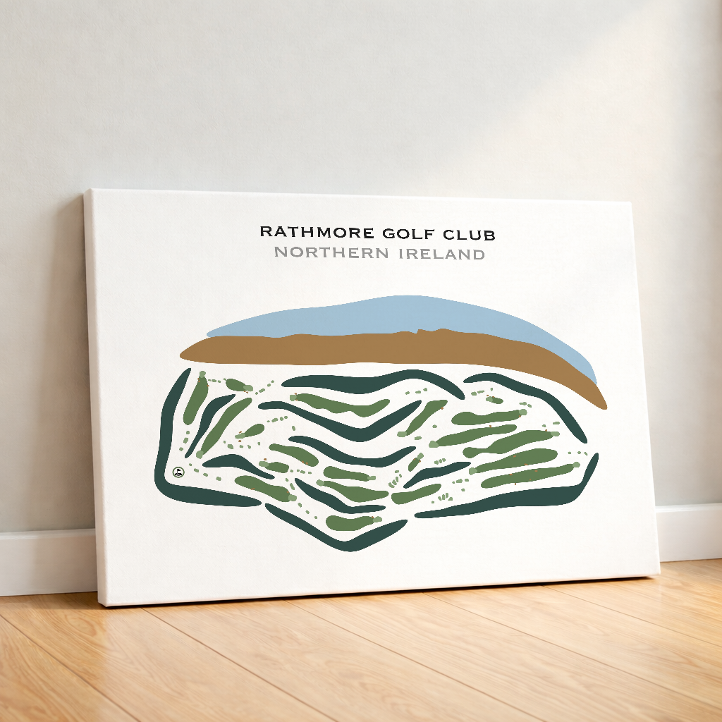 Rathmore Golf Club, Northern Ireland - Printed Golf Courses