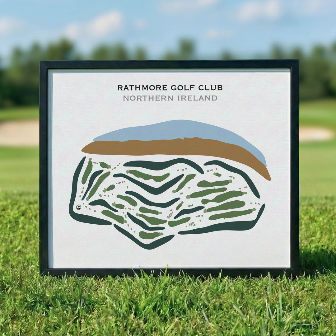 Rathmore Golf Club, Northern Ireland - Printed Golf Courses