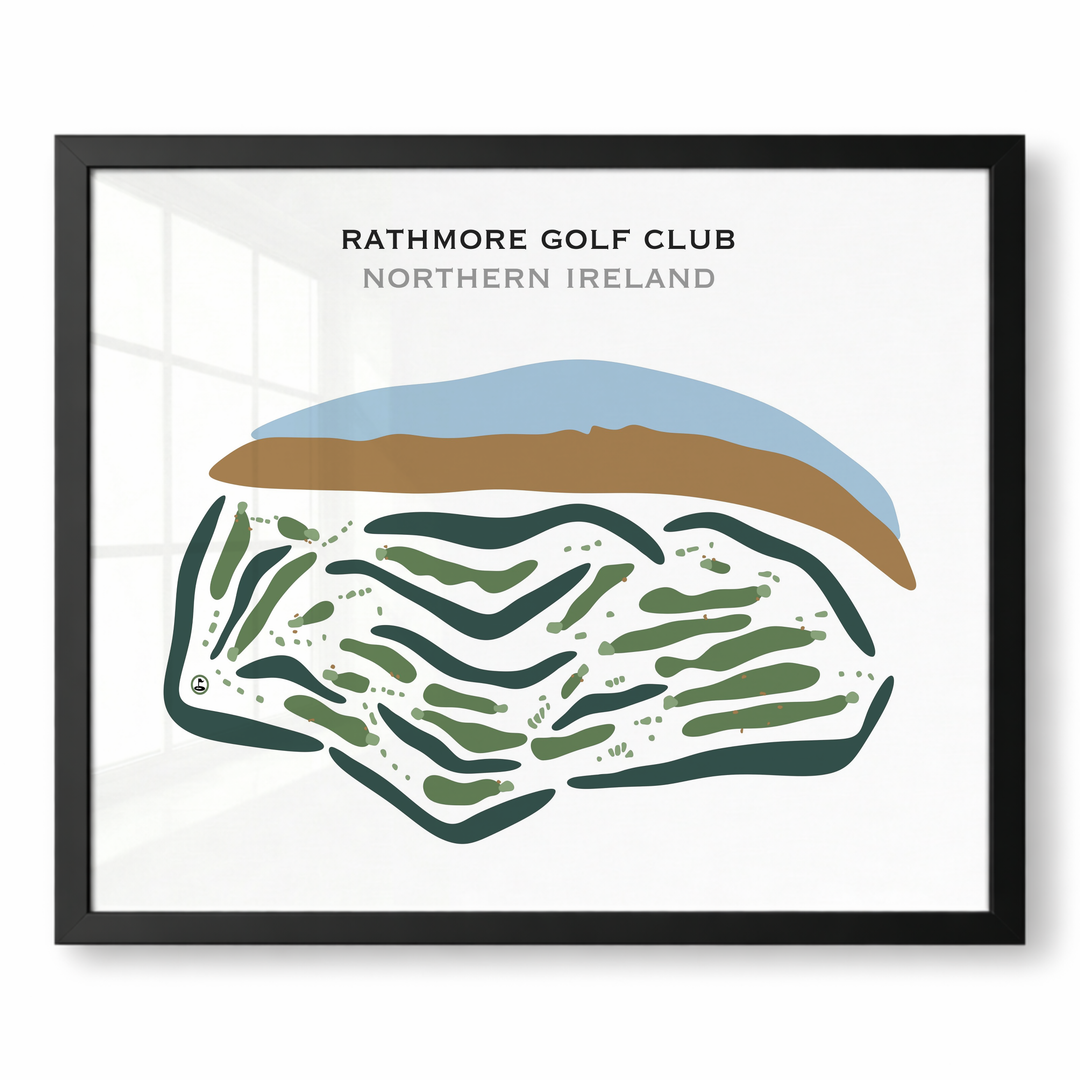 Rathmore Golf Club, Northern Ireland - Printed Golf Courses