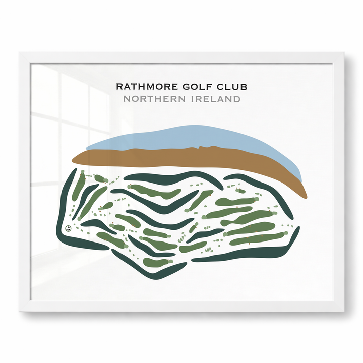 Rathmore Golf Club, Northern Ireland - Printed Golf Courses