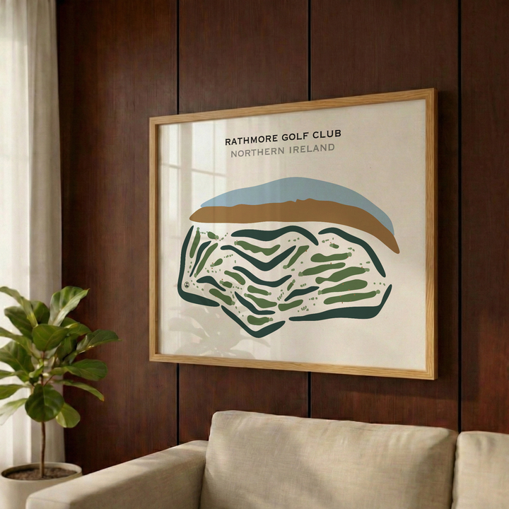 Rathmore Golf Club, Northern Ireland - Printed Golf Courses