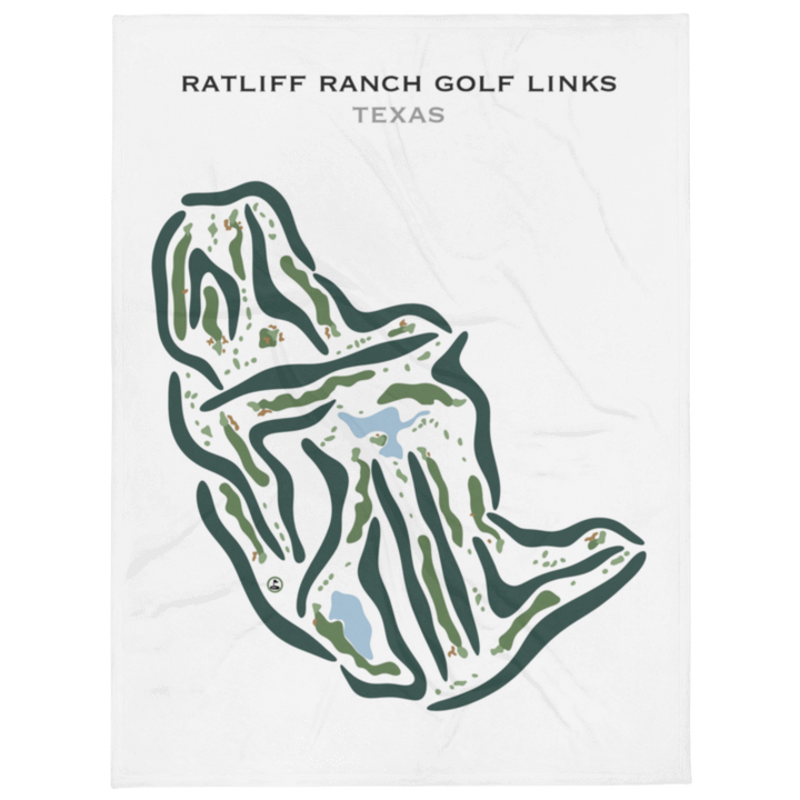 Ratliff Ranch Golf Links, Texas - Printed Golf Courses