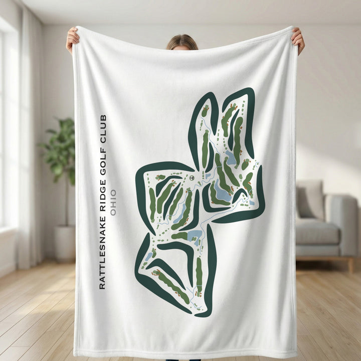 Rattlesnake Ridge Golf Club, Ohio - Printed Golf Courses