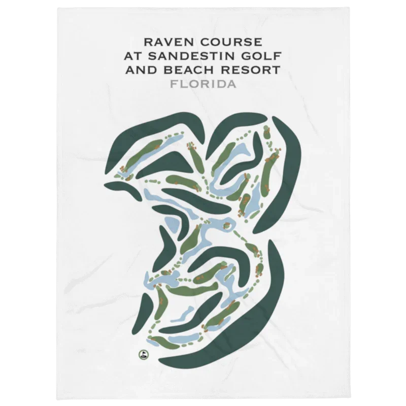 Sandestin Golf and Beach Resort, The Raven Golf Course, Florida - Printed Golf Course