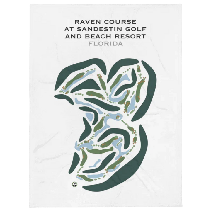 Sandestin Golf and Beach Resort, The Raven Golf Course, Florida - Printed Golf Course