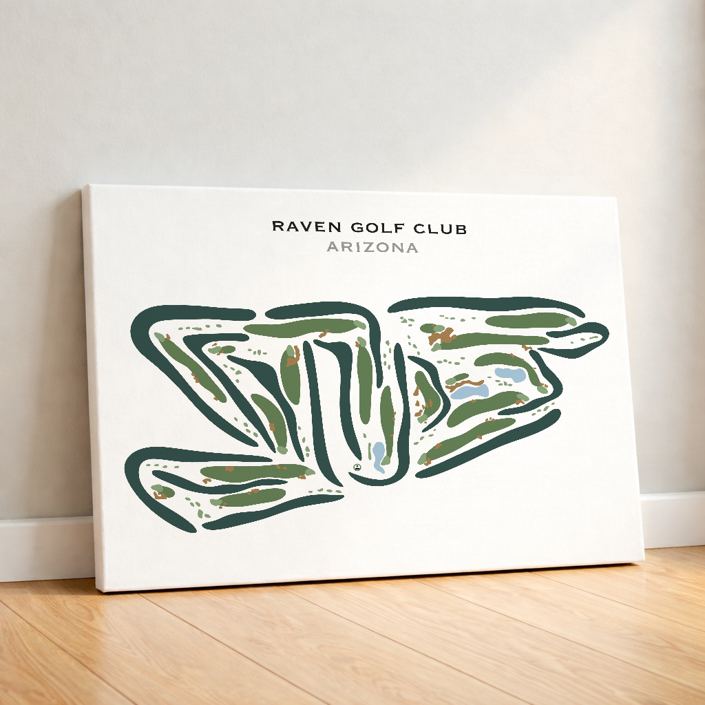 Raven Golf Club, Arizona - Printed Golf Courses