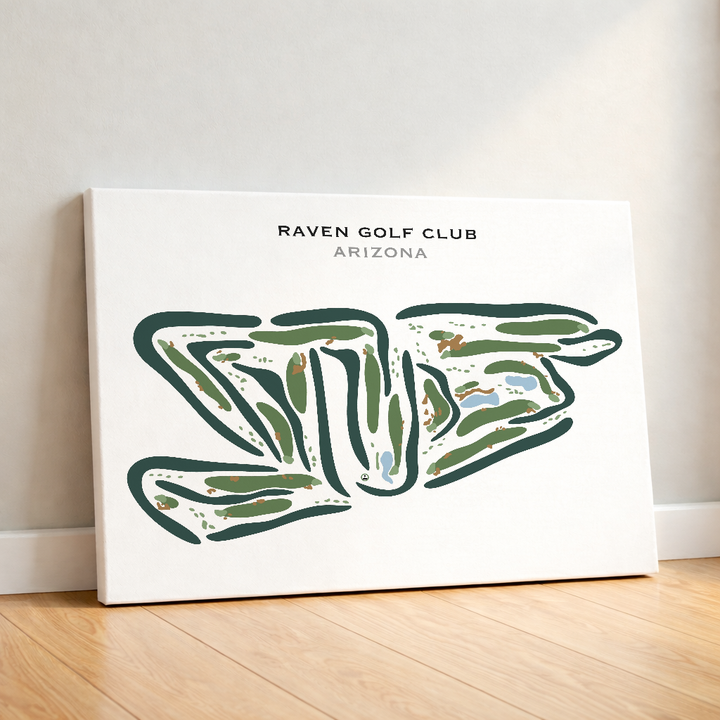 Raven Golf Club, Arizona - Printed Golf Courses