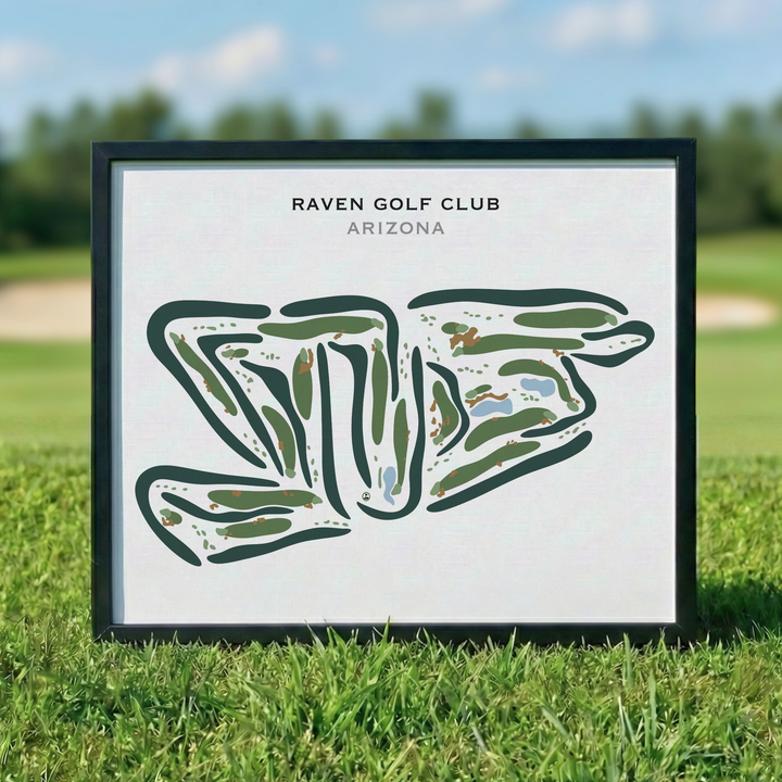 Raven Golf Club, Arizona - Printed Golf Courses