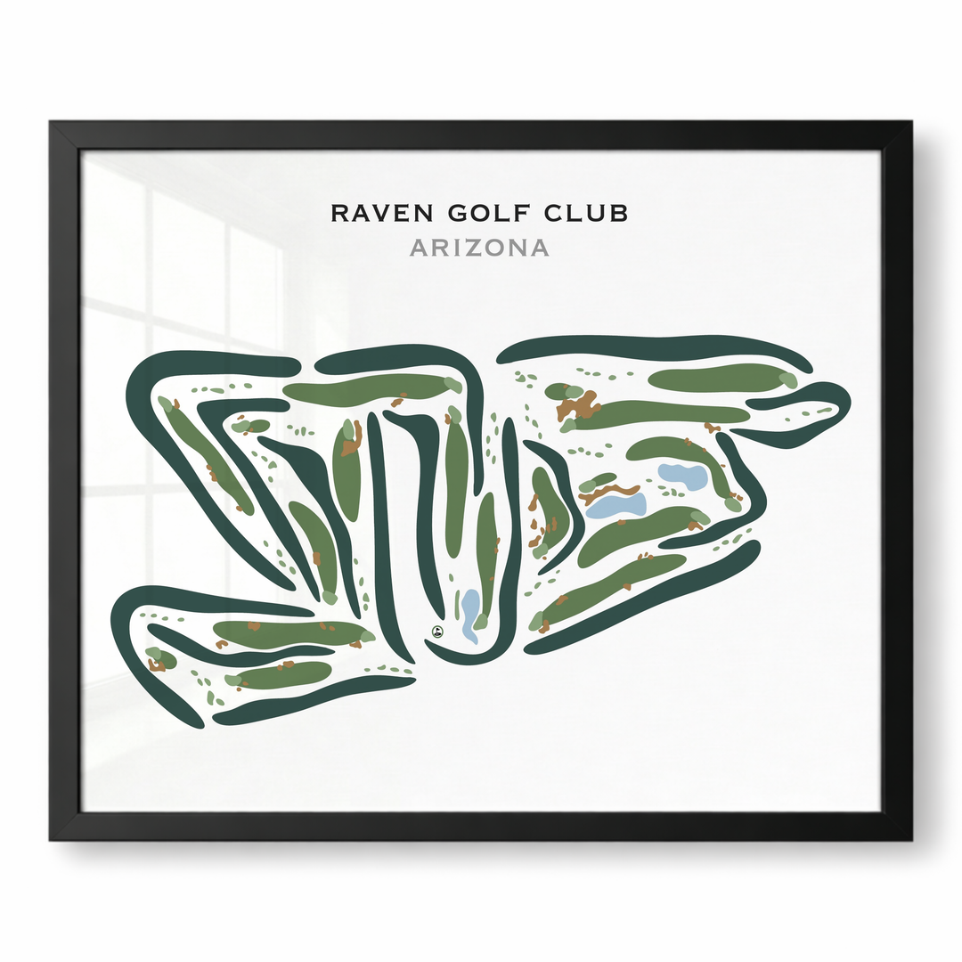 Raven Golf Club, Arizona - Printed Golf Courses