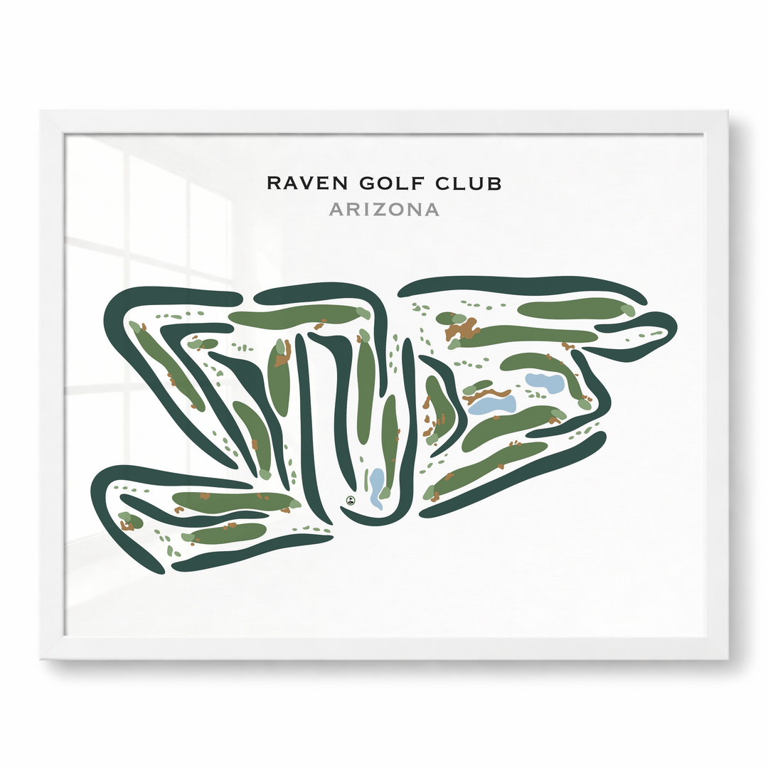 Raven Golf Club, Arizona - Printed Golf Courses
