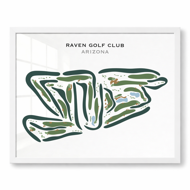 Raven Golf Club, Arizona - Printed Golf Courses