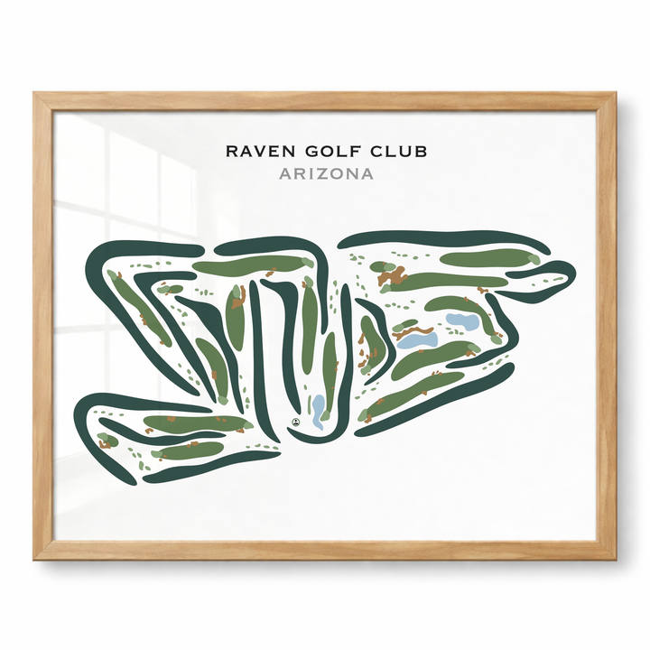 Raven Golf Club, Arizona - Printed Golf Courses