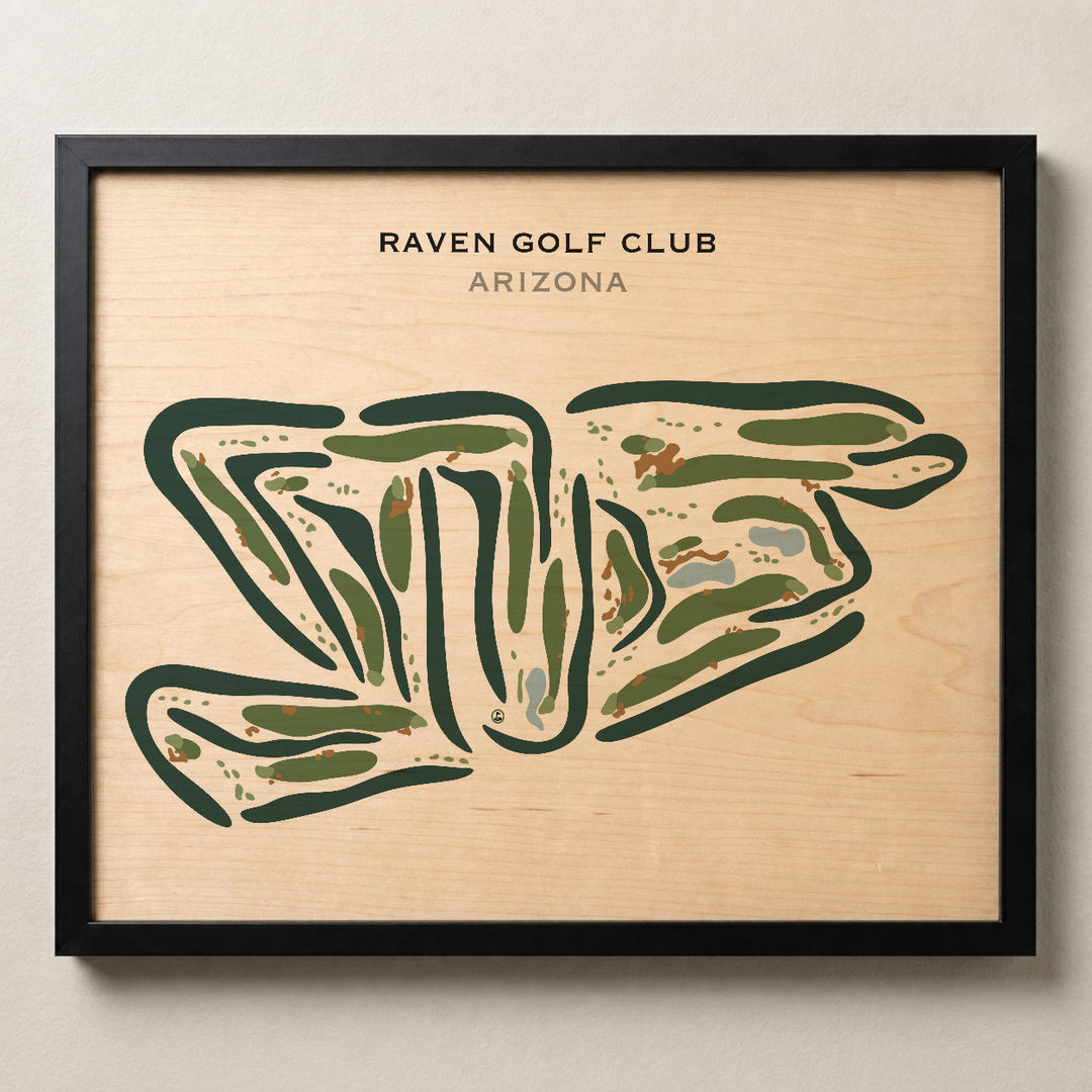 Raven Golf Club, Arizona - Printed Golf Courses