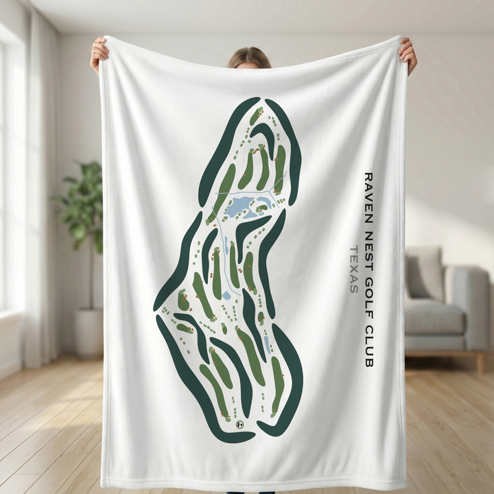 Raven Nest Golf Club, Texas - Printed Golf Courses
