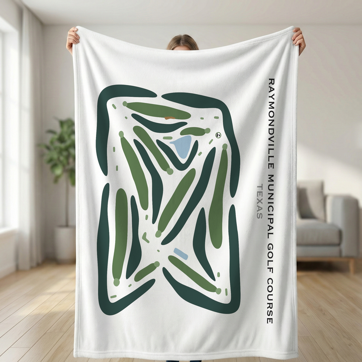 Raymondville Municipal Golf Course, Texas - Printed Golf Courses