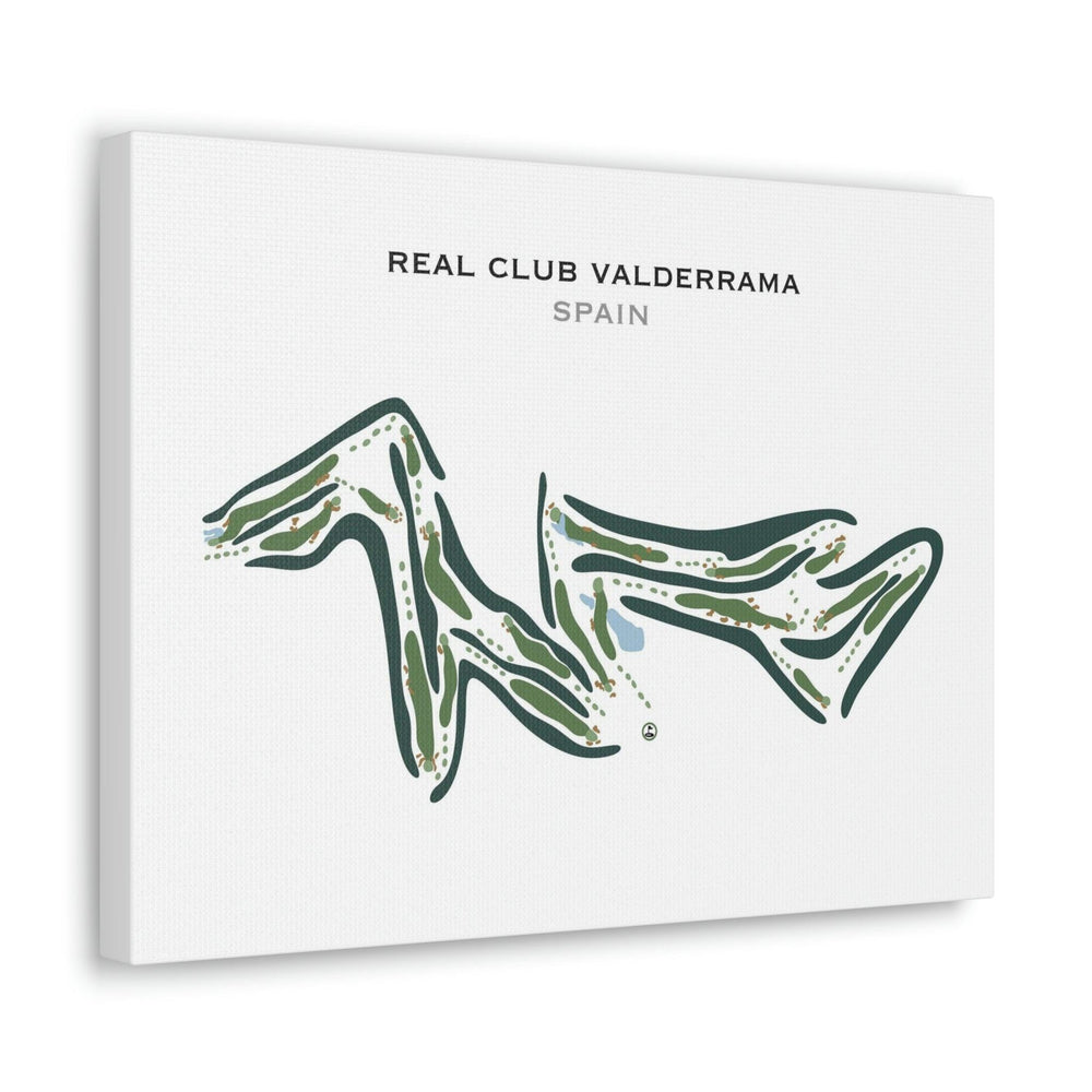Real Club Valderrama, Spain - Printed Golf Courses - Golf Course Prints