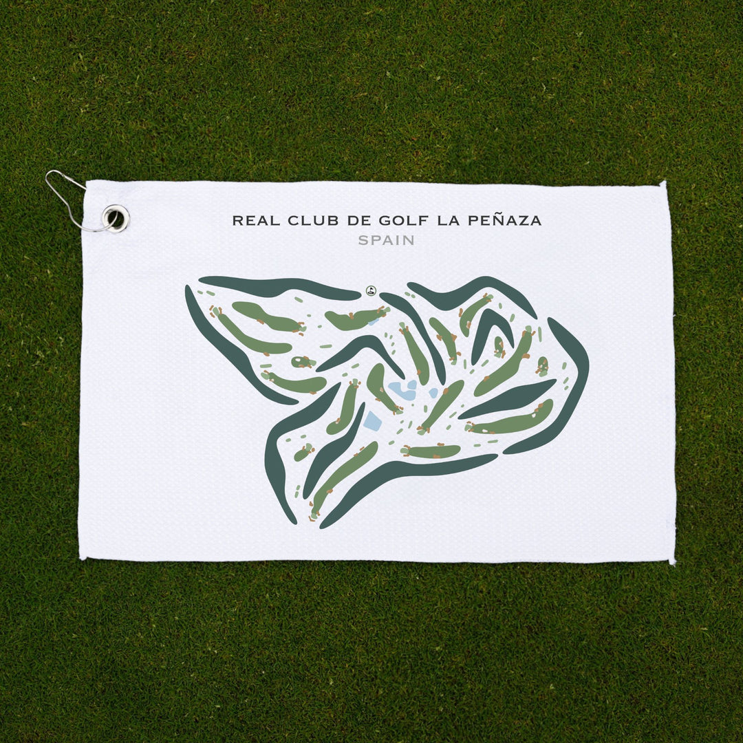 Real Club de Golf La Peñaza, Spain - Printed Golf Courses