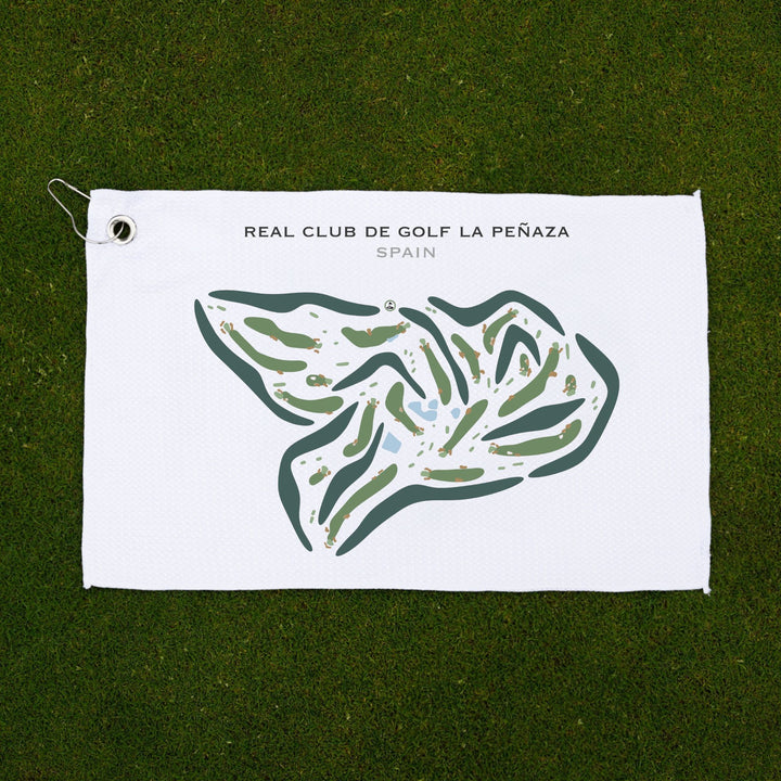 Real Club de Golf La Peñaza, Spain - Printed Golf Courses