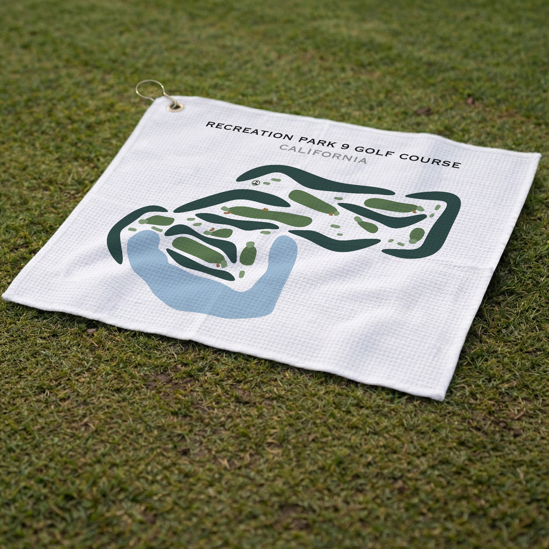 Recreation Park 9 Golf Course, California - Printed Golf Courses
