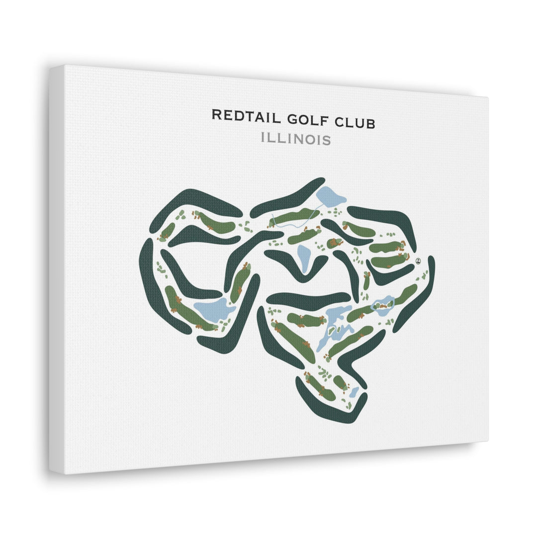 RedTail Golf Club, Illinois - Printed Golf Courses