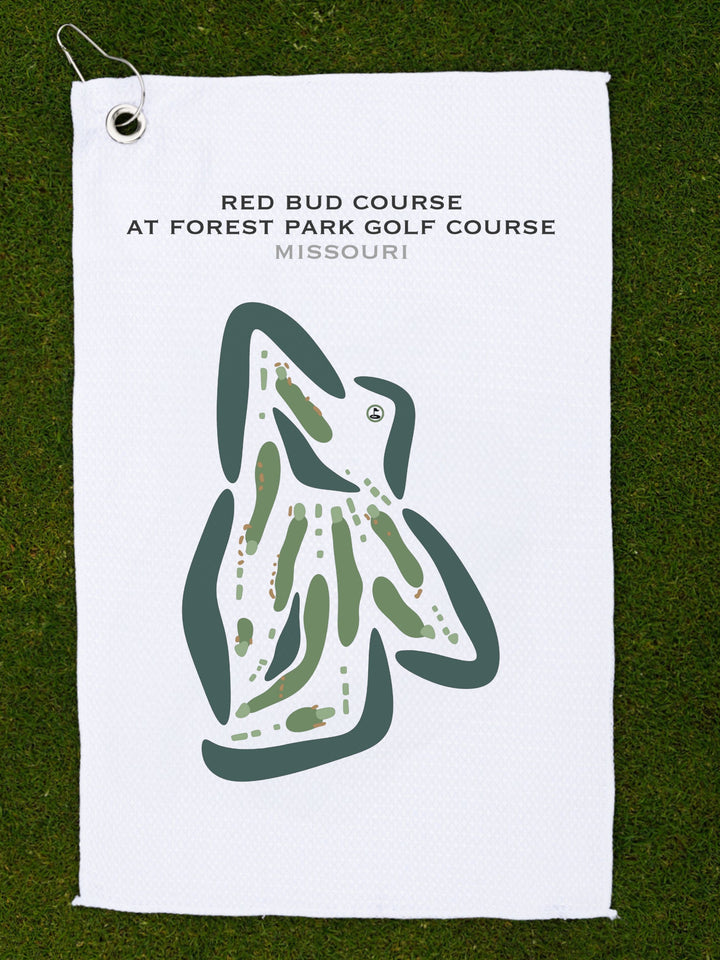 Red Bud Course at Forest Park Golf Course, Missouri - Printed Golf Courses