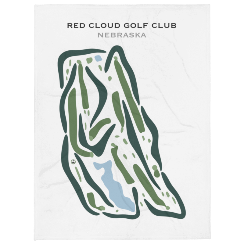 Red Cloud Golf Club, Nebraska - Printed Golf Courses