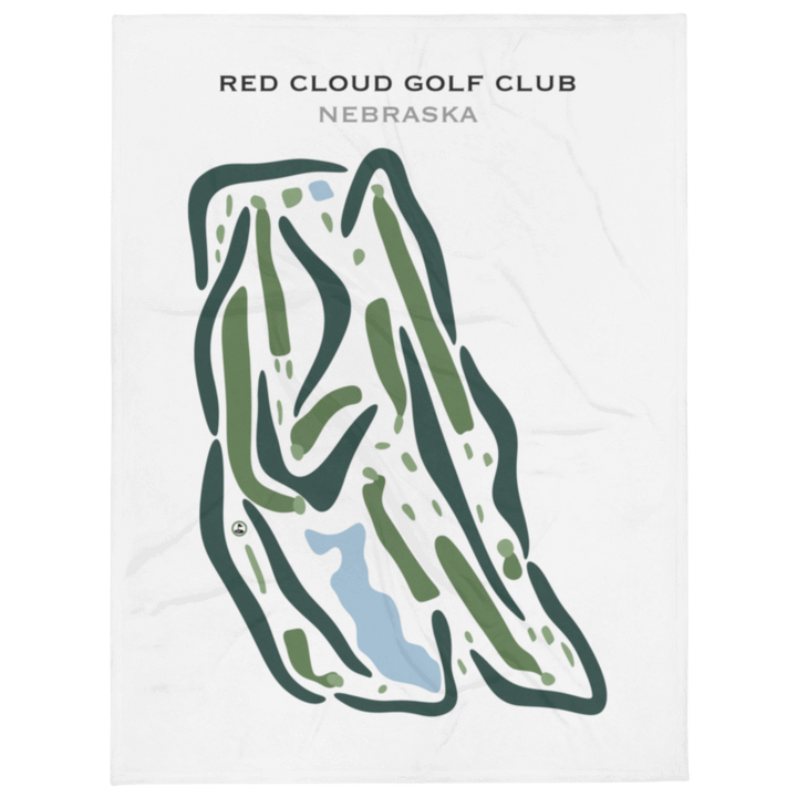 Red Cloud Golf Club, Nebraska - Printed Golf Courses