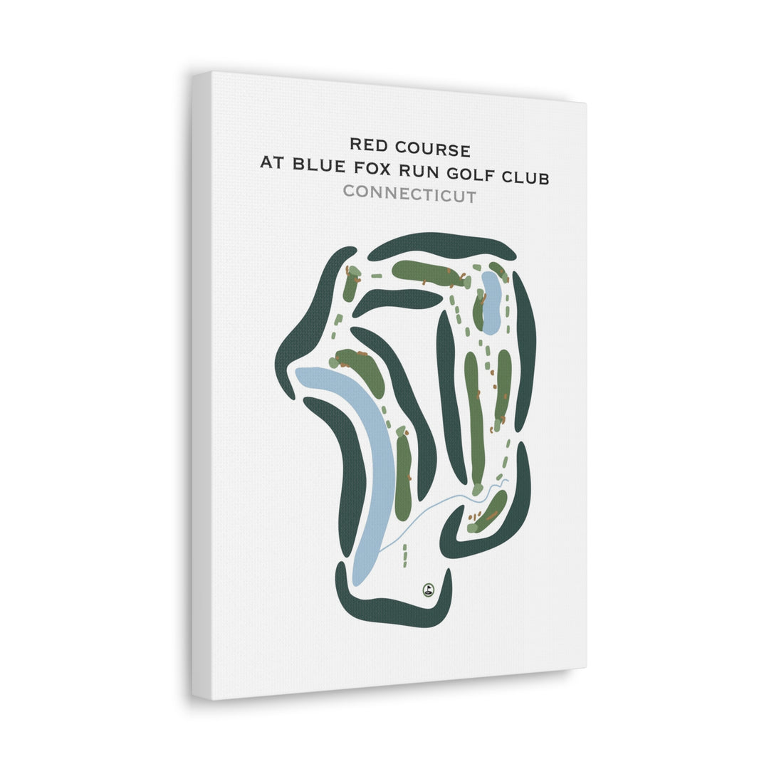 Red Course at Blue Fox Run Golf Course, Florida - Printed Golf Courses