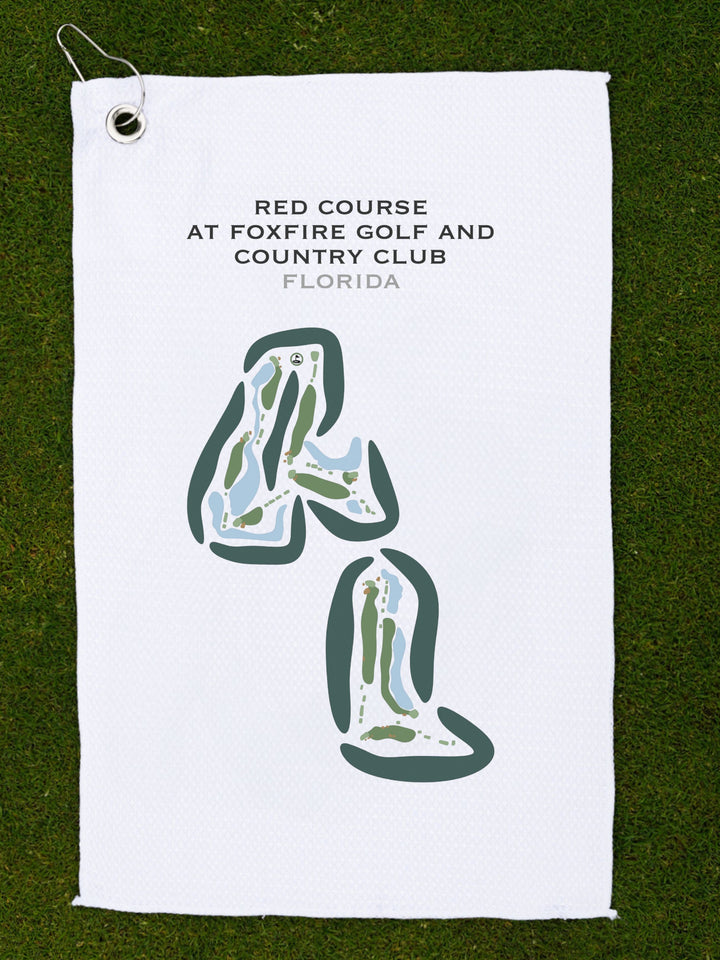 Red Course at Foxfire Golf & Country Club, Florida - Printed Golf Courses