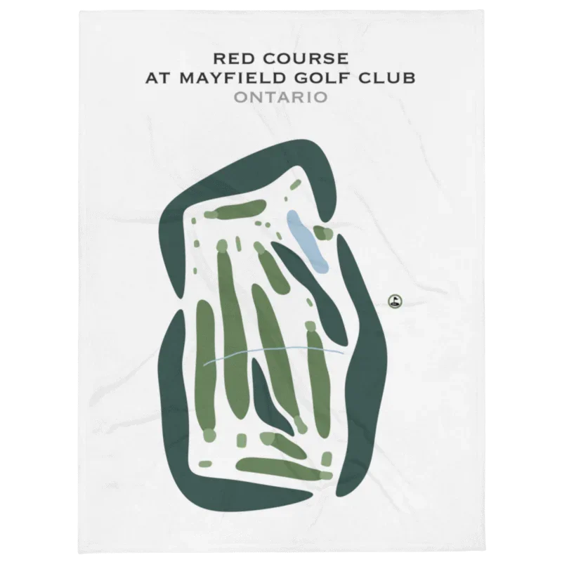 Red Course at Mayfield Golf Club, Ontario, Canada - Printed Golf Courses